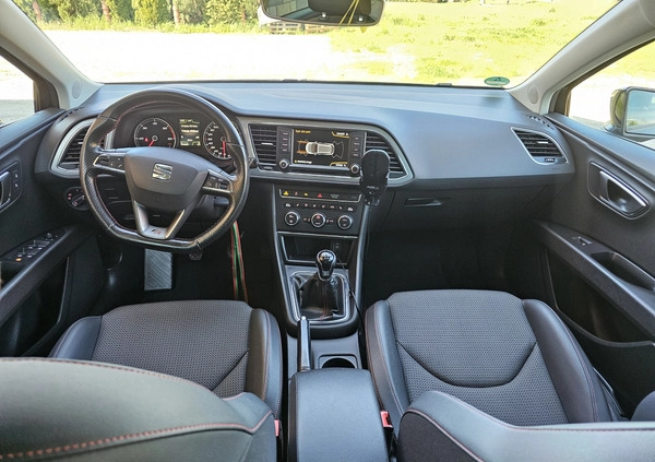 Seat Leon cena 59600 przebieg: 154650, rok produkcji 2016 z Kłecko małe 781